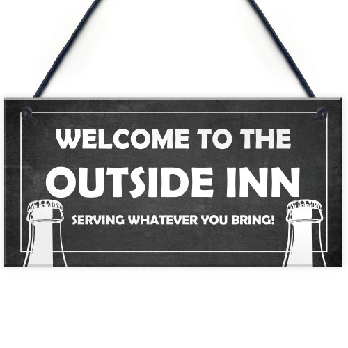 Outside Inn Bar Signs For Outdoor Hanging Wall Door Plaque