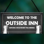 Outside Inn Bar Signs For Outdoor Hanging Wall Door Plaque