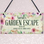 Garden Signs And Plaques For Outdoors Funny Personalised