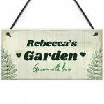 Personalised Garden Sign Shed Plaque Summer House Sign Outdoor