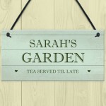 Garden Signs Outdoor Plaque Personalised Funny Shed Summerhouse