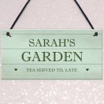 Garden Signs Outdoor Plaque Personalised Funny Shed Summerhouse