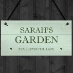 Garden Signs Outdoor Plaque Personalised Funny Shed Summerhouse