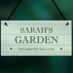 Garden Signs Outdoor Plaque Personalised Funny Shed Summerhouse