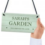 Garden Signs Outdoor Plaque Personalised Funny Shed Summerhouse