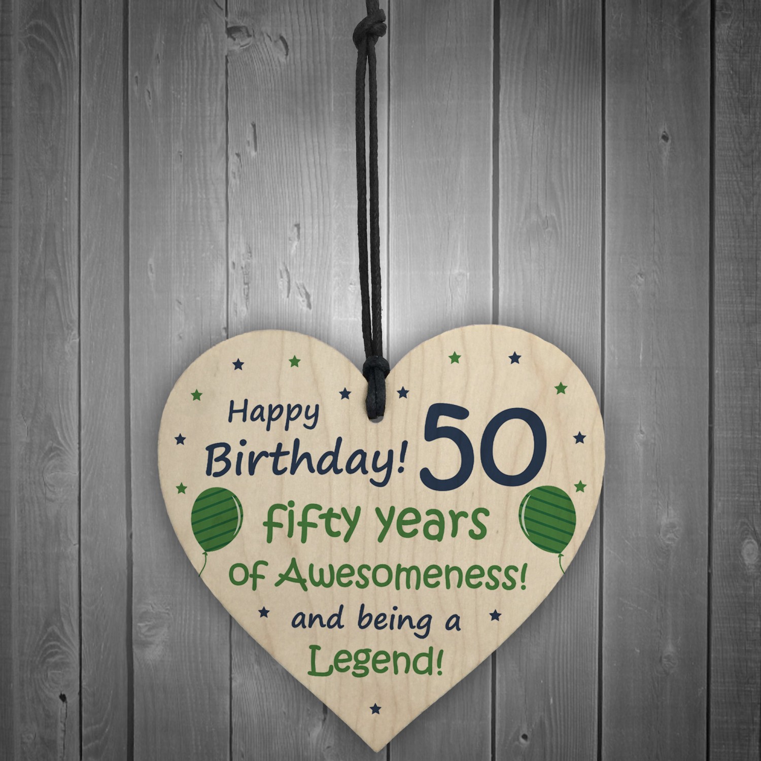 50th Birthday Gifts For Women 50th Birthday Gifts For Men Wooden