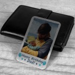 Birthday Gifts For Dad Daddy Father Personalised Wallet Insert