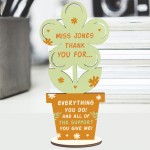 THANK YOU Gifts For Teacher Teaching Assistant Personalised