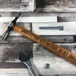 Personalised Engraved Hammer For Dad Uncle Brother Son Birthday