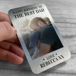 Birthday Gifts For Dad Daddy Father Metal Card Personalised