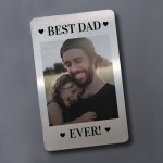 Dad Daddy Birthday Gifts Personalised Wallet Insert Novelty