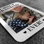 Best Grandad Ever Gift Personalised Photo Wallet Card Birthday