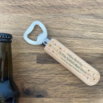 Bottle Opener Personalised Uncle Gift Novelty Birthday Gifts