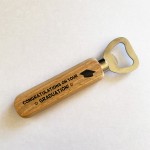 Graduation Gifts Wood Bottle Opener Daughter Son Friendship Gift