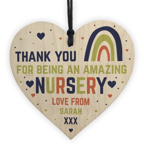 Amazing Nursery Gift Personalised Thank You Gift From Student