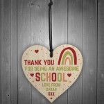 Personalised Nursery Gifts School Plaque Thank You Teacher Gift