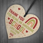 Personalised Nursery Gifts School Plaque Thank You Teacher Gift