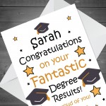 Personalised Congratulations Card For Daughter Son Degree Result