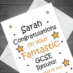 Personalised Congratulations Card For Daughter Son GCSE Results