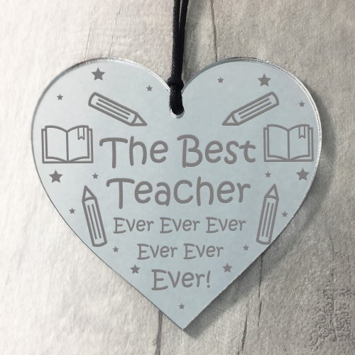 The Best Teacher Gift Leaving School End Of Term Gift Teacher