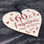 60th Birthday Gift For Mum Sister Auntie Personalised 60