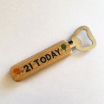 21st Birthday Gift For Son Friend Bottle Opener 21 Today Gift