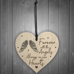 Always In Our Hearts Memorial Gift Hanging Plaque Mum Dad Nan