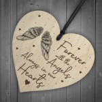 Always In Our Hearts Memorial Gift Hanging Plaque Mum Dad Nan