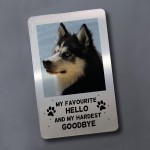 Personalised Memorial Gift For Pet Family Wallet Insert Dog Gift