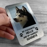 Personalised Memorial Gift For Pet Family Wallet Insert Dog Gift