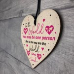 PERSONALISED Birthday Heart Plaque Gifts for Mummy Mum Nanny