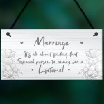 Marriage Poem Anniversary Gift For Husband Wife Mr And Mrs