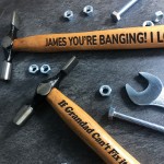 PERSONALISED Engraved Hammer Anniversary Gifts For Boyfriend