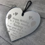 Special Happy Birthday Nan Gifts Engraved Heart Nan Gift