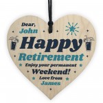 Retirement PERSONALISED Gifts For Him Her Colleague Friend