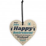 Retirement PERSONALISED Gifts For Him Her Colleague Friend