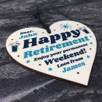 Retirement PERSONALISED Gifts For Him Her Colleague Friend