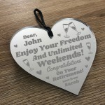 Retirement Gift for Him Her Colleague Goodluck Keepsake