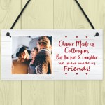 Friendship Plaques Gift For Colleague Personalised Birthday Xmas