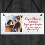 Friendship Plaques Gift For Colleague Personalised Birthday Xmas