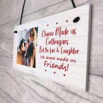 Friendship Plaques Gift For Colleague Personalised Birthday Xmas