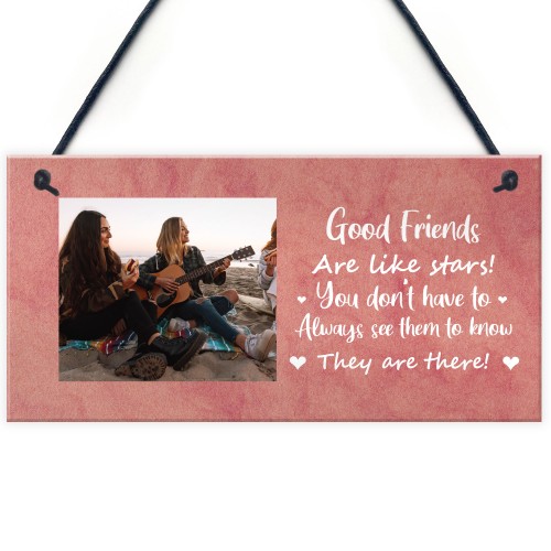 Friendship Sign For Best Friend Personalised Plaque