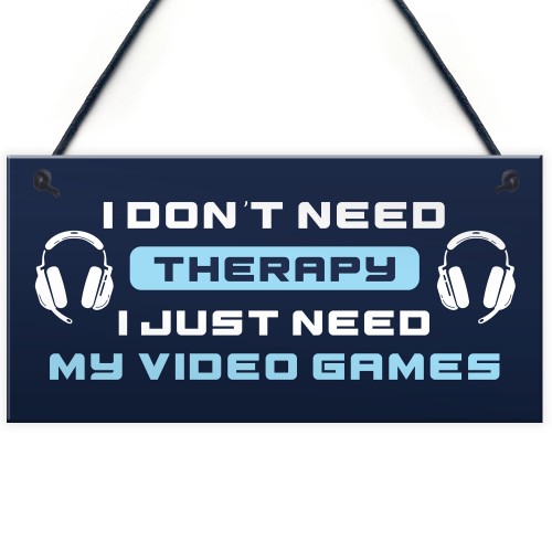 Gamer Gift For Son Brother Novelty Video Games Gaming Hanging