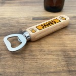 PERSONALISED Bottle Opener Birthday Gift Uncle Son Dad 18th 21st