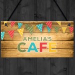 Gift For Daughter Son Playroom Sign Personalised Cafe Sign