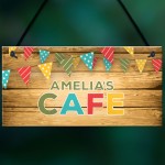 Gift For Daughter Son Playroom Sign Personalised Cafe Sign