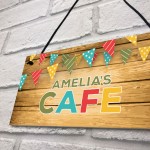 Gift For Daughter Son Playroom Sign Personalised Cafe Sign