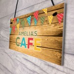 Gift For Daughter Son Playroom Sign Personalised Cafe Sign