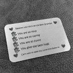 Grandad To Be Gift Personalised Wallet Insert From Bump Gift