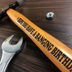 Banging Birthday Funny Engraved Hammer Birthday Gifts For Men